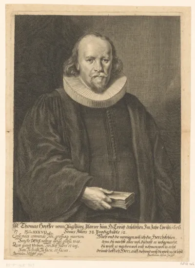 Portret van Thomas Hopffer