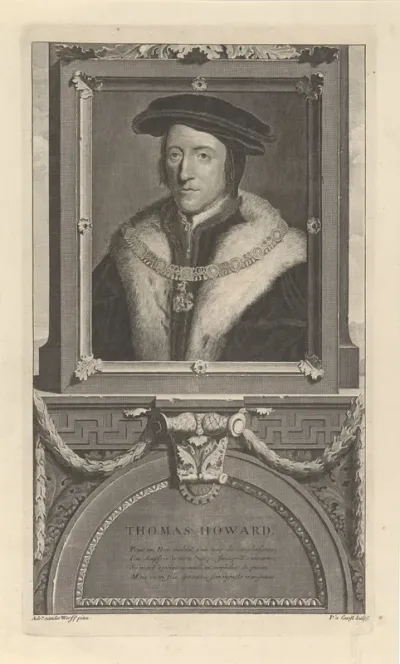 Portret van Thomas Howard, graaf van Norfolk