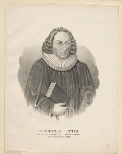 Portret van Thomas Ittig