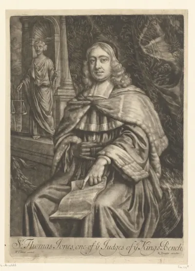 Portret van Thomas Jones