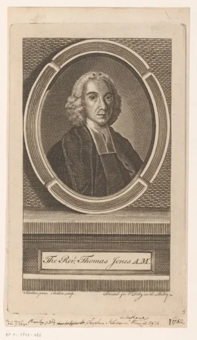 Portret van Thomas Jones