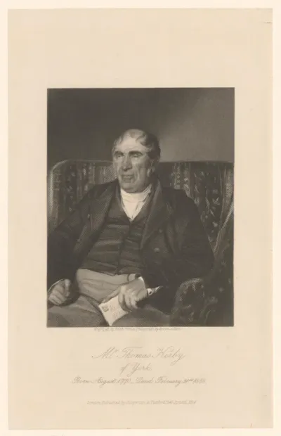 Portret van Thomas Kirby