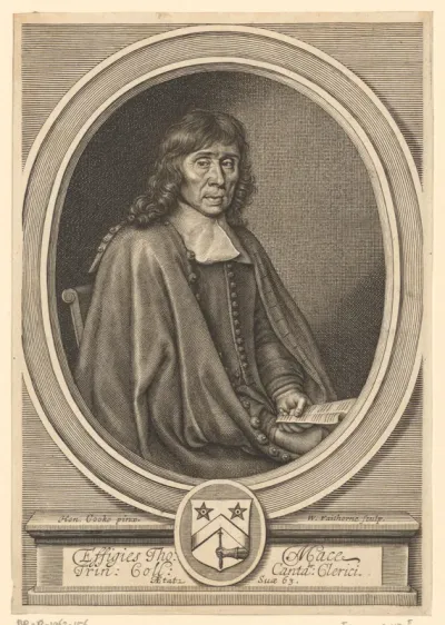 Portret van Thomas Mace