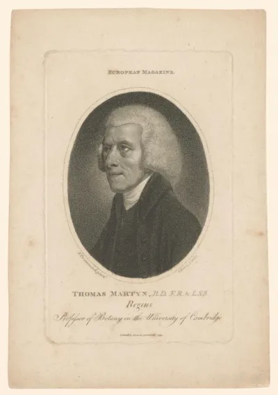 Portret van Thomas Martyn