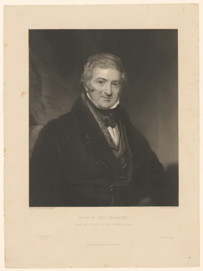 Portret van Thomas Morton