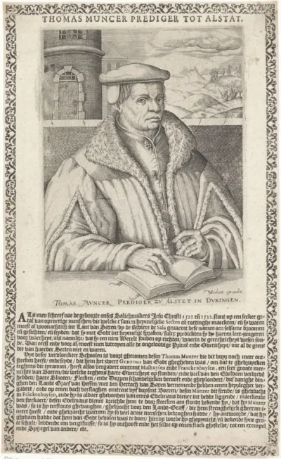 Portret van Thomas Muntzer