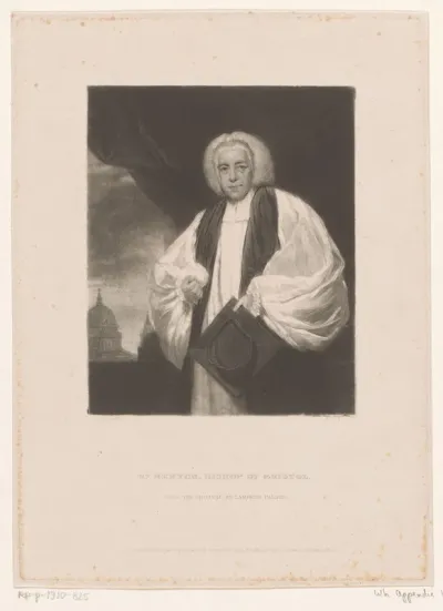 Portret van Thomas Newton