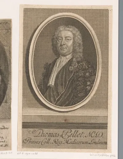 Portret van Thomas Pellet