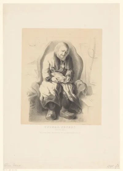 Portret van Thomas Peters