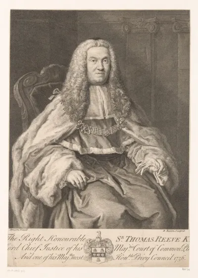 Portret van Thomas Reeve