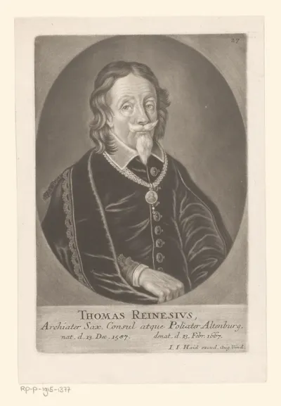 Portret van Thomas Reinesius