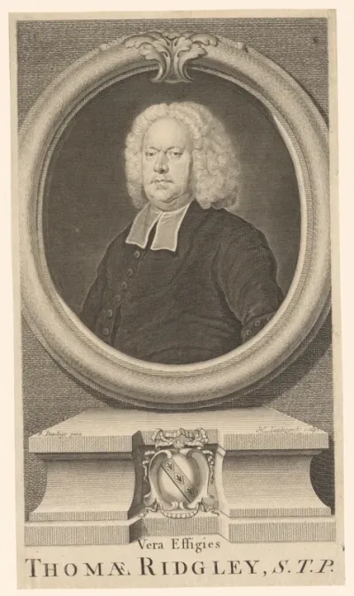 Portret van Thomas Ridgley