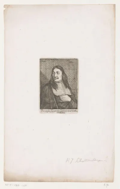 Portret van Thomas Schmid