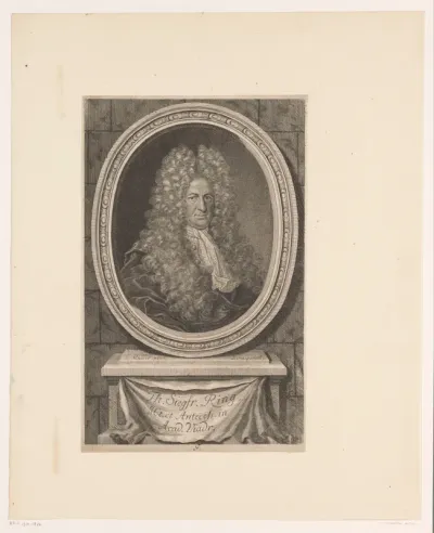 Portret van Thomas Siegfried Ring
