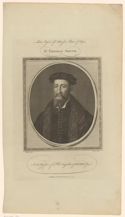 Portret van Thomas Smith
