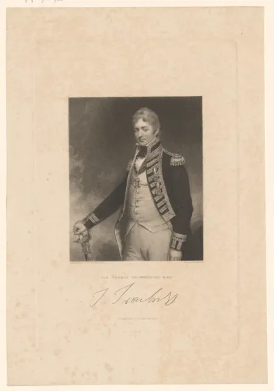 Portret van Thomas Troubridge