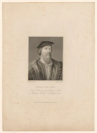 Portret van Thomas Vaux