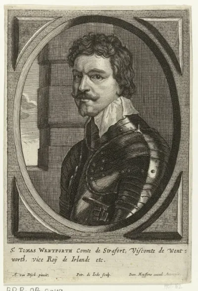 Portret van Thomas Wentworth, 1e graaf van Strafford
