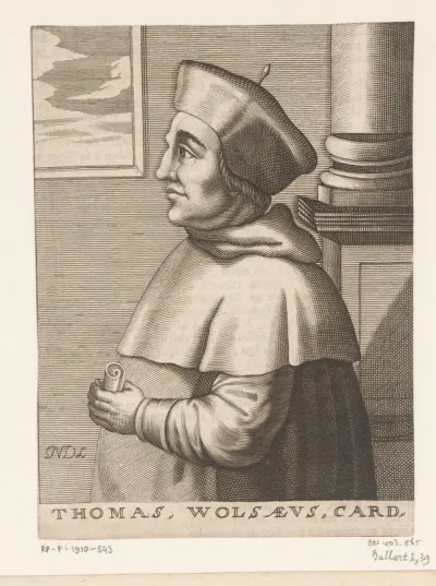 Portret van Thomas Wolsey
