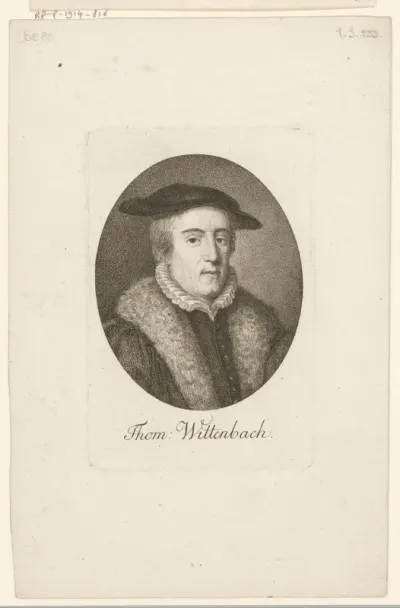 Portret van Thomas Wyttenbach