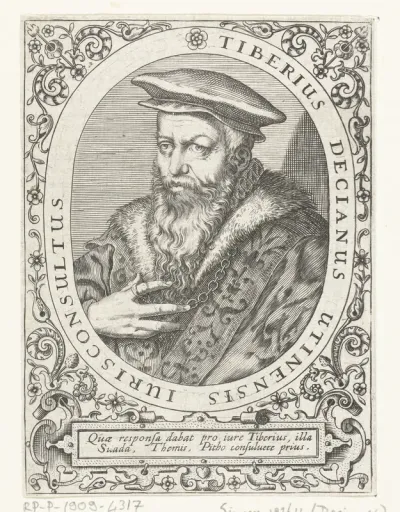 Portret van Tiberio Deciano