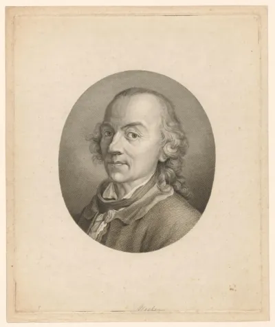 Portret van Tiberius Dominikus Wocher
