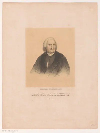 Portret van Tiberius Hemsterhuis