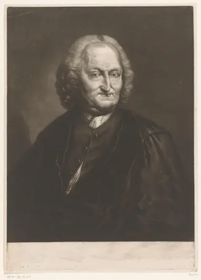 Portret van Tiberius Hemsterhuis