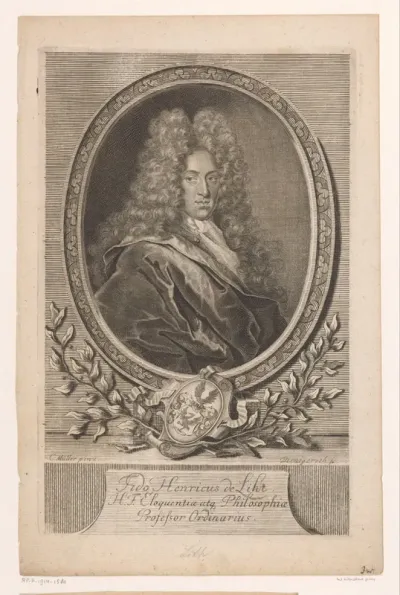 Portret van Tido Henrich von der Lith