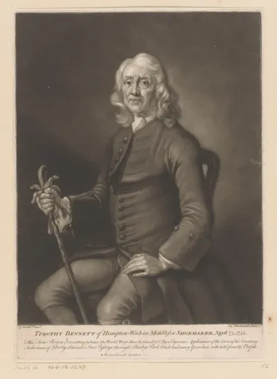 Portret van Timothy Bennett