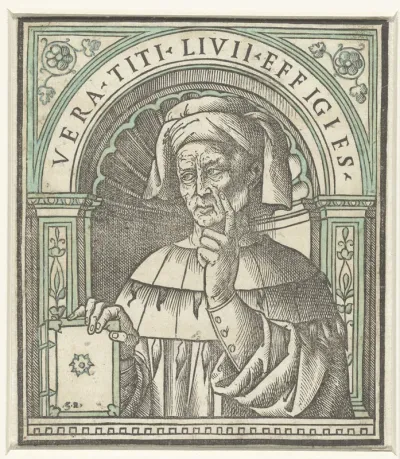 Portret van Titus Livius