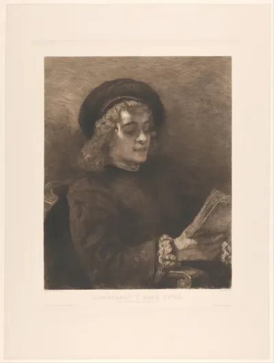 Portret van Titus van Rijn