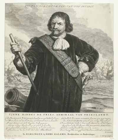 Portret van Tjerk Hiddes de Vries