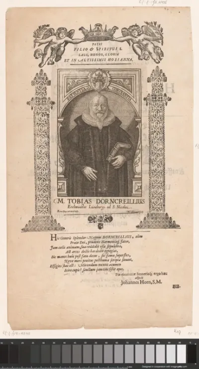 Portret van Tobias Dornkrell von Eberherz
