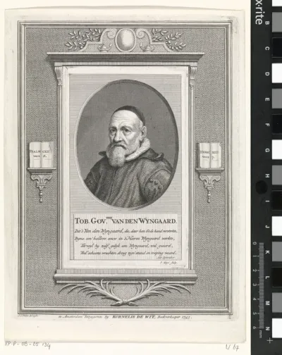 Portret van Tobias Govertsz. van den Wyngaert