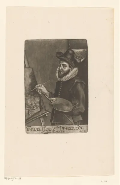 Portret van Tobias Hertz