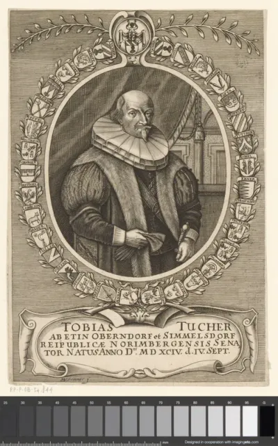 Portret van Tobias I Tucher von Simmelsdorf
