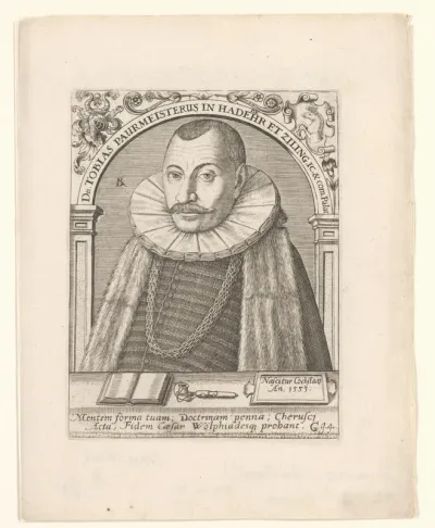 Portret van Tobias Paurmeister