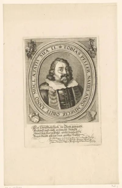 Portret van Tobias Peller von Schoppershof