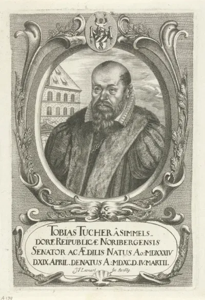 Portret van Tobias Tucher von Simmelsdorf
