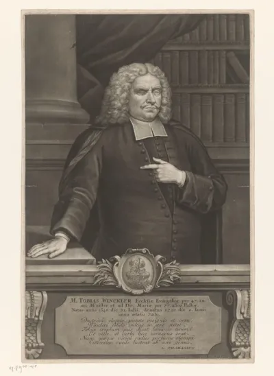 Portret van Tobias Winckler