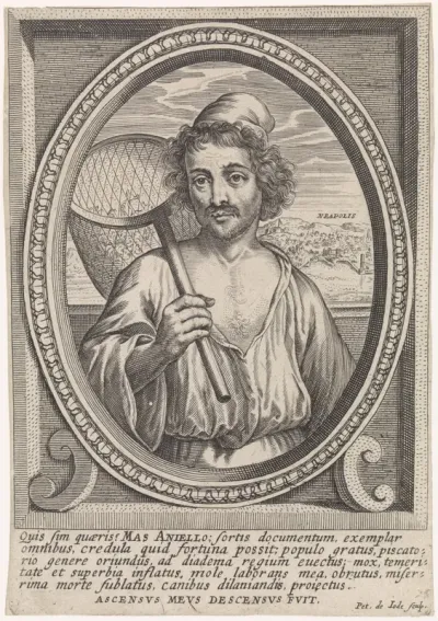 Portret van Tommaso Aniello