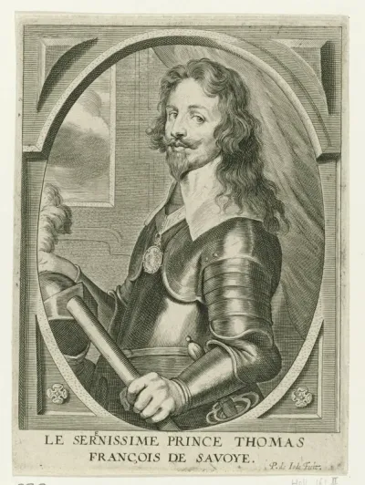 Portret van Tommaso Francesco van Savoye