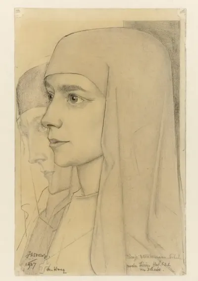 Portret van Treesje Westermann, Moeder Thérèse Huf van Bethanië