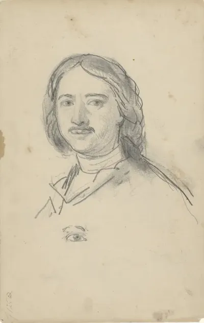 Portret van tsaar Peter de Grote