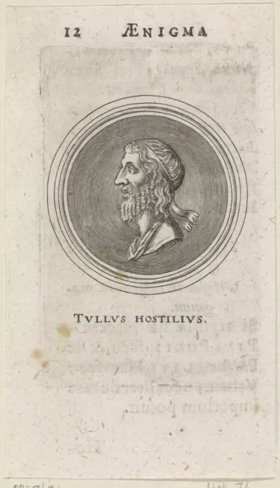 Portret van Tullus Hostilius