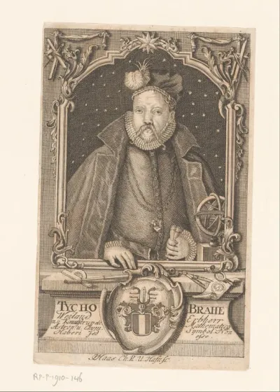 Portret van Tycho Brahe