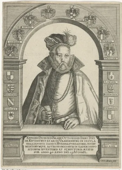 Portret van Tycho Brahe
