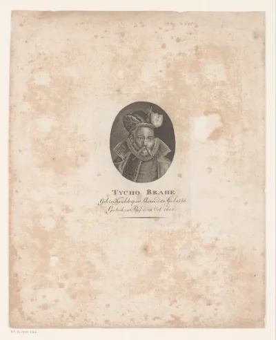 Portret van Tycho Brahe