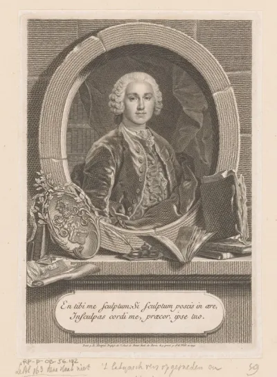 Portret van Tycho de Hofman